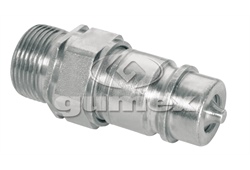 NIPPEL FÜR HYDRAULISCHE KUGEL-SCHNELLKUPPLUNG DN13 AUSSENGEWINDE